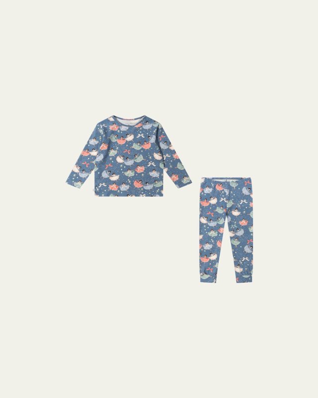 Girl's Snow Bow Ballerina Two-Piece Set, Size 12M-10